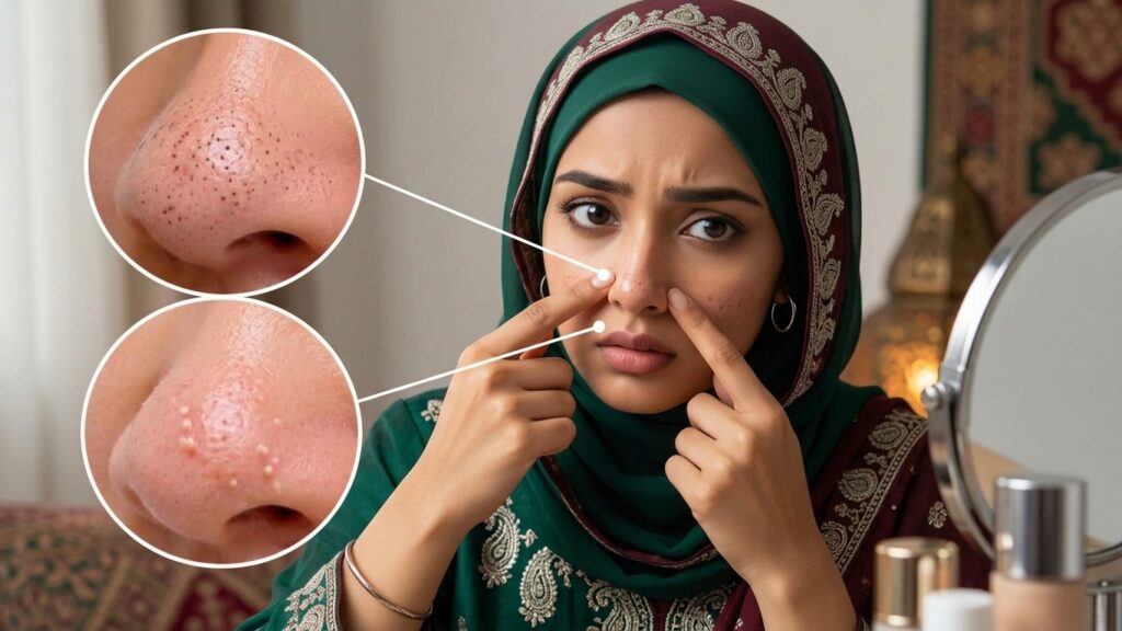 blackheads and whiteheads